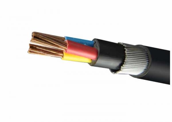  China 600/1000V 3 Phase Copper Cable Low Voltage XLPE Insulation PVC Sheath supplier