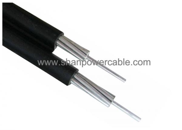 600V / 1000V Aerial Bundled Cable , XLPE / PE / PVC Insulated Aerial Cable