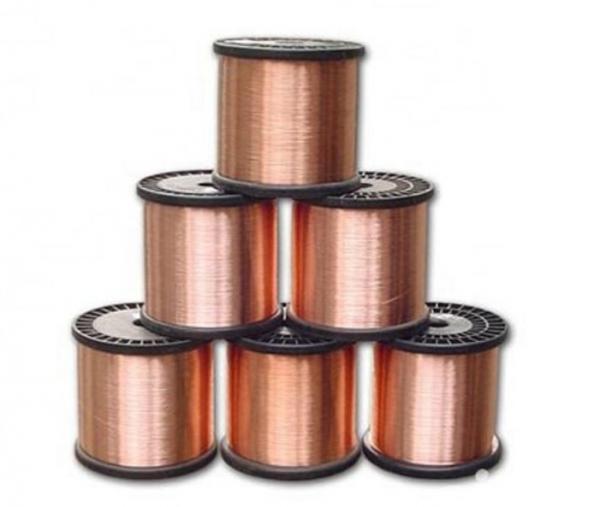  China 7.5MM 8.5MM CCA Copper Clad Aluminum Wire Round Winding Wire supplier