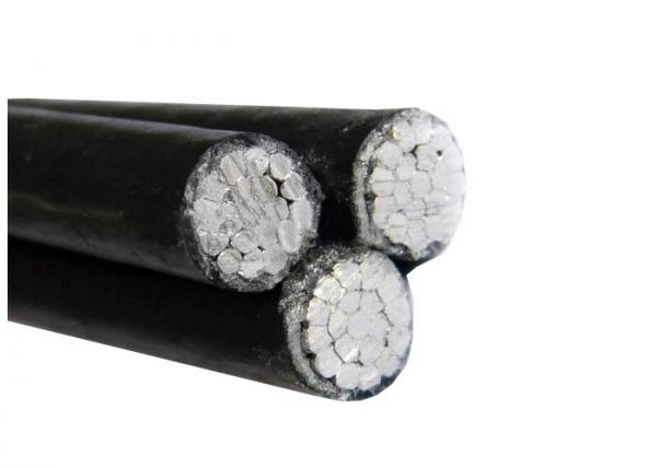 Al Conductor LDPE / HDPE / XLPE Insulated Cable 1kv Low Voltage Service Drop Cable