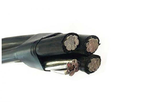 AL / XLPE Insulation Cable Aerial Bunch Cable For Overhead Distribution Lines