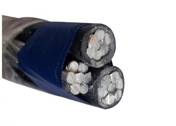 Aluminum Aerial Bundled Cable AAC Low Voltage Triplex ICEA Standard