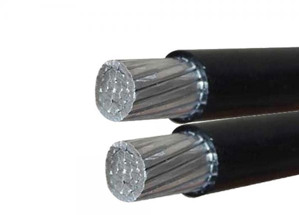  China Black Aerial Bundled Cable XLPE Insulated For Overhead Distribution Lines supplier