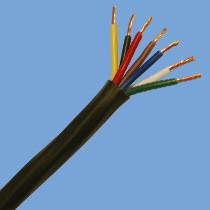  China Black Armoured Multicore Control Cable XLPE Insulated Flame Retardant supplier