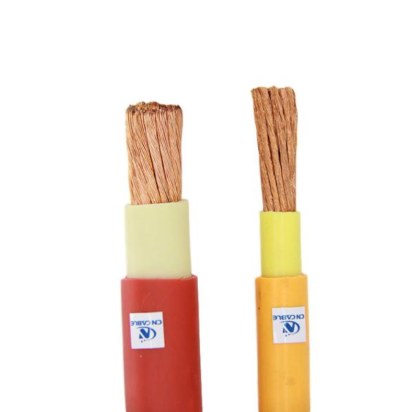  China Class 6 Conductor 70mm 95mm Orange Welding Cable supplier