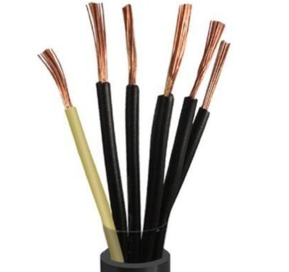  China Copper Conductor PVC Insulated Cable , Flexible Control Cable WIth PVC Sheath supplier