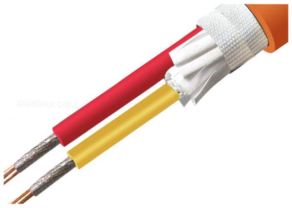  China CU / Mica Tape Fire Resistant Wire , Fire Safe Cable For Sprinkler / Smoke Control System supplier