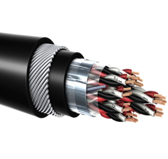  China Customized Color Flexible Belden Twisted Pair Shielded Cable For Power System supplier