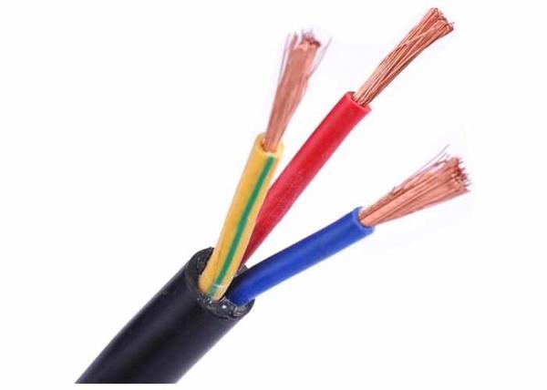  China Customized PVC Insulated Cable 600 / 1000V Rated Voltage With Three Half Core supplier