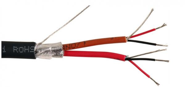 Eco Friendly Soft Shielded Instrument Cable Armoured Aluminum Foil Screen