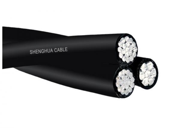  China Electrical ABC Aerial Bundled Cables Three Core For Under Ground / Villages Electrification supplier