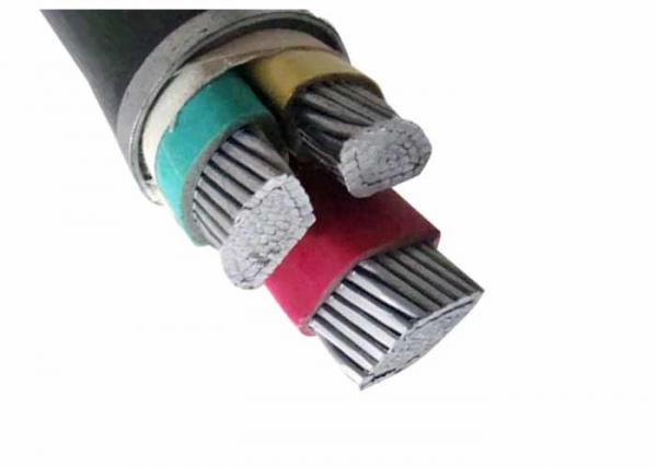  China Flexible PVC Insulated Cable 600/1000V Compacted AL Conductor 1~5 Core supplier