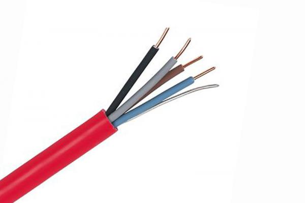  China Halogen Free Fire Retardant Low Smoke Cable , Fire Resistant Wire LSZH supplier
