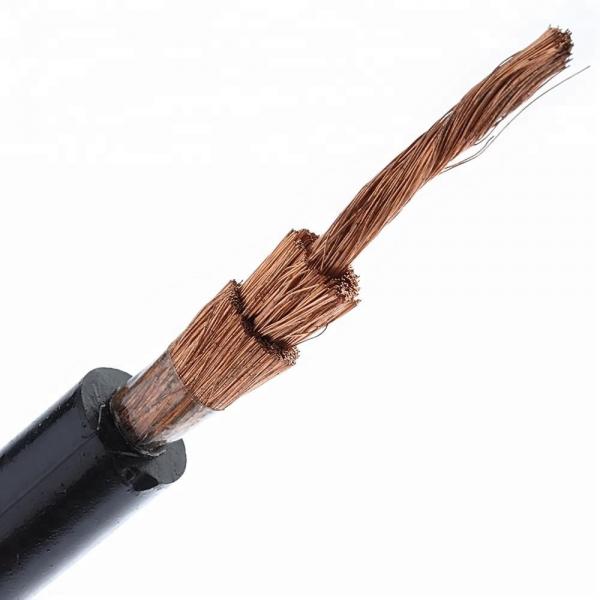  China IEC60245 CCA Rubber Insulation 450V Electric Welding Cable supplier