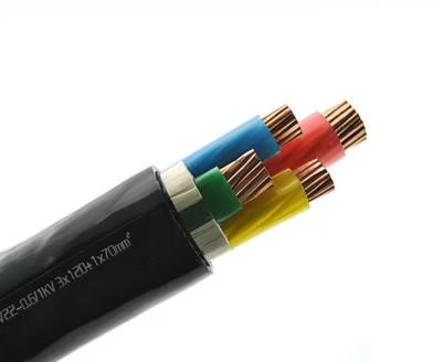 China Indoors Copper Conductor Cable , XLPE Underground Cable 2*35 Sq Mm supplier