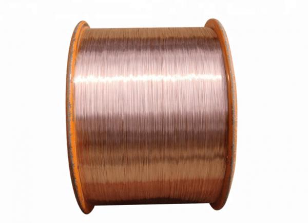 Light Weight Copper Coated Aluminum Wire , Copper Plated Aluminum Wire
