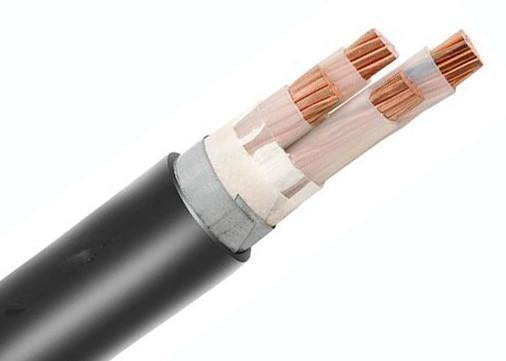 Lightweight Armoured Electrical Cable 4 Core With Bare Earth Copper Conductor