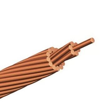  China Muliti Cores Hard Drawn Bare Copper Conductor Underground / Overhead supplier