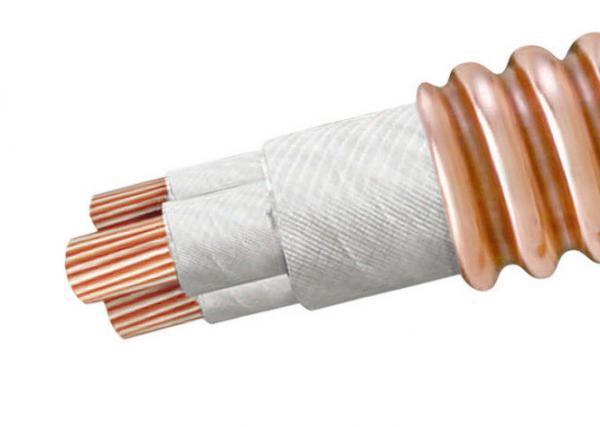  China Multi Core Mineral Insulated Copper Sheathed Cable , Mineral Insulated Power Cable supplier