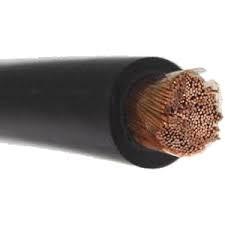  China Oil Resistance Single Core 10mm2 Rubber Welding Cable supplier