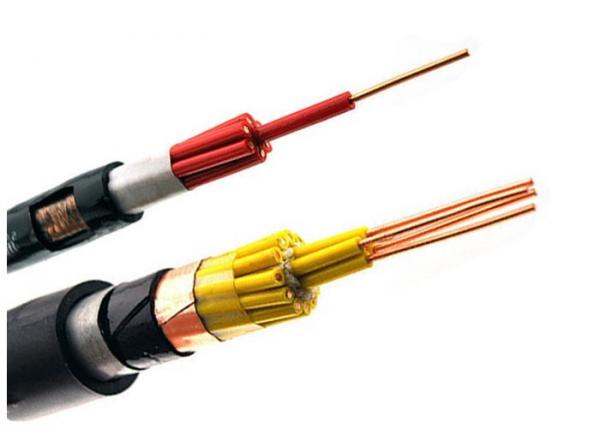 PVC Armoured Control Cable , Multicore Shielded Cable 450 / 750V Below