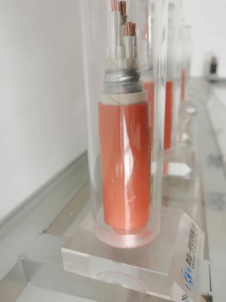 PVC Bare Copper Mineral Insulated Cable Connecting With Thermocouple