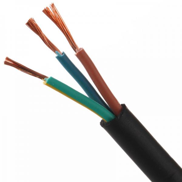  China PVC Sheathed Flexible Power Cable , Copper Flexible Cable For Electrical Applance supplier
