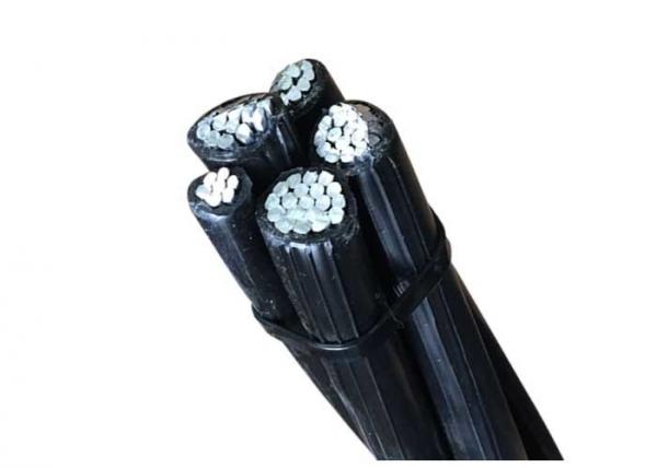  China Quintuple Flexible Aerial Cable 0.6/1kV RM Conductor For Overhead Power Lines supplier