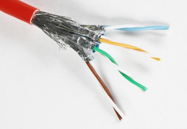 Signal Building LSOH Cable , Low Smoke Zero Halogen Wire Single Core 300V 500V