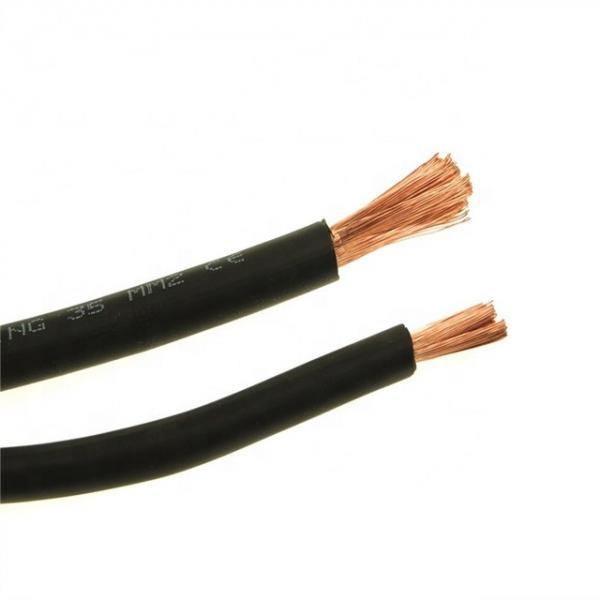  China Silicone Rubber ASTM 400mm2 Flexible Welding Cable supplier