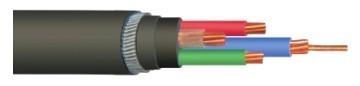SWA / STA Armoured LV LSZH Cable Laying Indoors Outdoors Customized Color