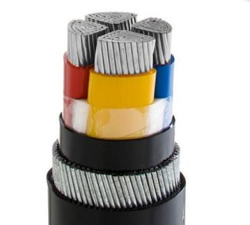  China TR-XLPE Insulated URD Armoured Power Cable , Mv Power Cable Three Medium Voltage supplier