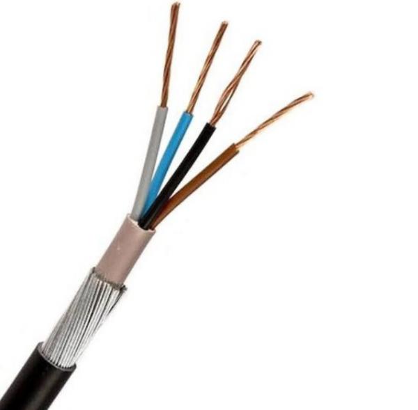  China YJV22-0.6 4 Core Copper Armoured Cable 1KV 3×95 SQMM 3.5KV Test Voltage supplier