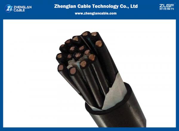 0.6/1KV 24×2.5sqmm Flexible Control Cable XLPE Insulated PVC Sheathed Instrument