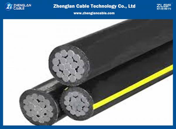  China 0.6/1kV 3*95mm2 Aerial Bunched Cable AL/XLPE Transmission IEC 60502-1 supplier