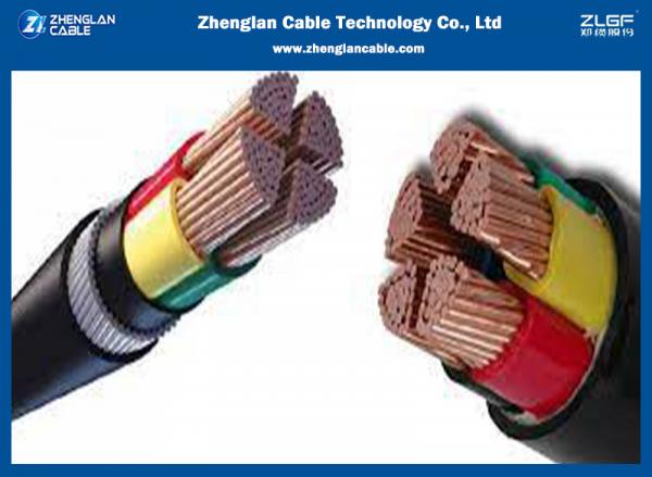  China 0.6/1KV 4 Core 75sqmm Low Smoke Zero Halogen Cables Armoured Copper XLPE supplier