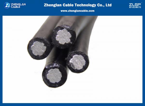  China 0.6/1kv 4 core 95sqmm Overhead Bunched Cable AL/XLPE AS /NZS 3560-1 Standard supplier