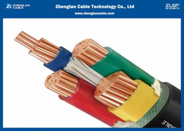  China 0.6/1KV 4 Cores Power Cable / Cu(AL)/XLPE/SWA/PVC LV Armoured Cable Application supplier