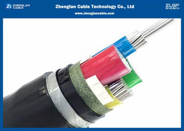  China 0.6/1KV 4C underground Armoured power cable （AL/CU/PVC/XLPE/NYBY/N2XBY) Nominal Section:4*1.5~4*400mm² supplier