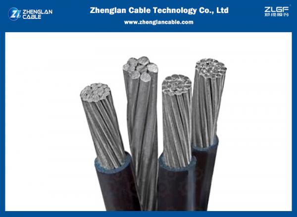  China 0.6/1kv aerial bunched conductor AAC/XLPE Phase Cable With Bare AAAC 3Cx25 Mm2 + 25mm2 supplier