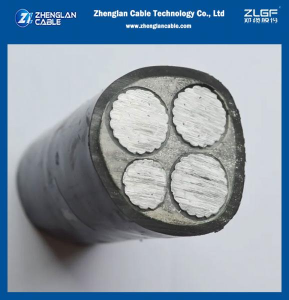 0.6/1kv Aluminum Core LSZH Sheathed Power Cable 3×35+1x16mm2 XLPE Insulated