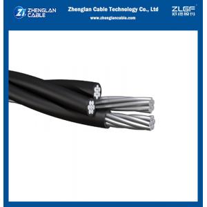 0.6 – 1KV Aluminum Overhead ABC Power Cable XLPE / PE Electrical Wire
