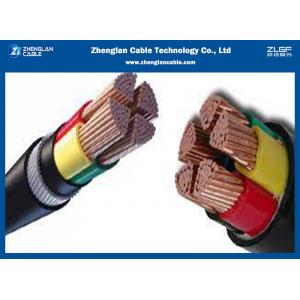 0.6/1KV CU/XLPE/PVC/SWA/PVC Low Voltage Power Cable 4x70sqmm ISO 9001:2015