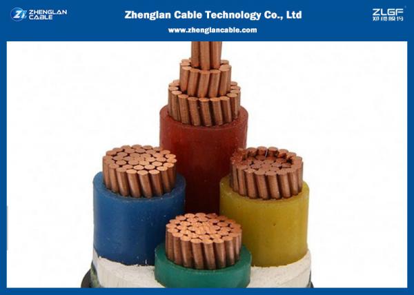  China 0.6/1KV Low Smoke Zero Halogen Cables Four Cores Armoured IEC 60502 Standard supplier