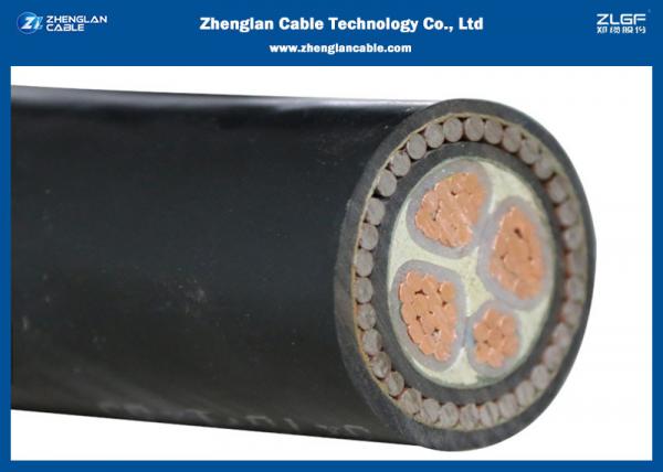  China 0.6/1KV Low Smoke Zero Halogen Cables / Four Cores Armoured Power Cables With XLPE Insulation supplier