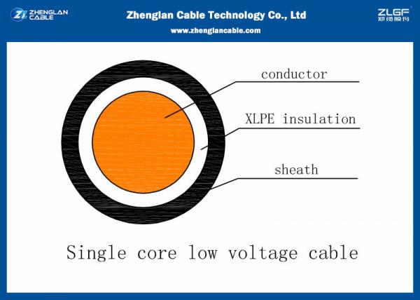  China 0.6/1KV LV 1C Power Cable (Unarmoured) , PVC Insulated Cable according to IEC 60502（CU/XLPE/LSZH/DSTA/NYBY/N2XBY supplier