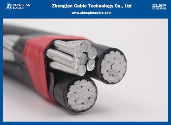  China 0.6 – 1KV XLPE Aluminium Overhead Power Cables With Lighting Conductor supplier