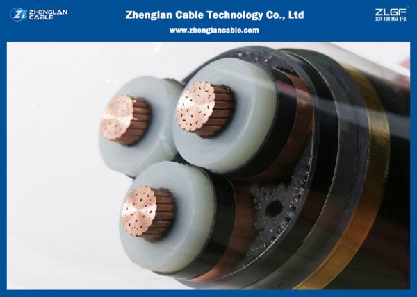  China 12/20KV MV 3C Power Cable (Umarmoured) ,XLPE Insulated Cable according to IEC 60502/60228 （CU/XLPE/LSZH/DSTA） supplier