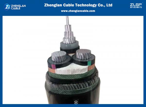  China 12.7/22kv 3x95mm2 steel tape armored aluminum cable MV power cable BS 6622/BS 7835/IEC 60502/VDE 0276 supplier