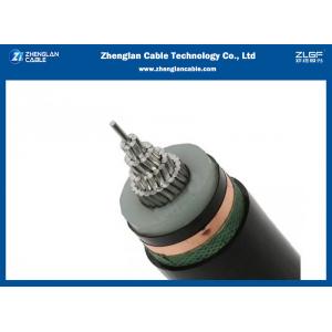  China 18/30(35kv) AL/XLPE/CTS/PVC Medium Voltage Power Cables Single Core Copper Tape Screened supplier